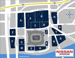 Titans Parking Your Guide To Nissan Stadium Parking