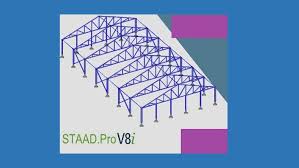 staad pro v8 steel warehouse