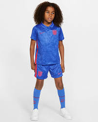Our england football football shirts and kits come officially licensed and in a variety of styles. England 2020 Away Younger Kids Football Kit Nike Lu