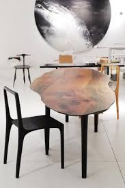 It's around the dining table that much of life in the home takes place. Unique Sculptural Dining Table Signed By Cedric Breisacher For Sale At Pamono