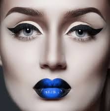 blue lips stock photos royalty free