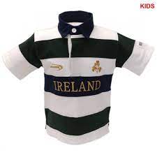guinness ireland kids stripe rugby shirt