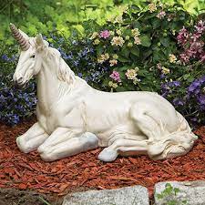 The Elusive Unicorn Garden Statue