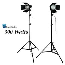 Limostudio 2 Photography Photo Studio Lighting Kit Photo Video Light Barndoor Light With Dimmer Switch Lms682 Find Best Cheap Limostudio Photography