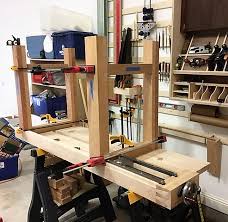 This is a special time in the building of a workbench. Rubio Workbench