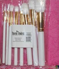 terre mere cosmetics 8 pc brush set