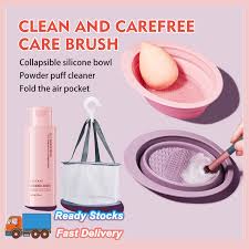 makeup brush cleaners