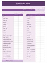 Wedding Budget Template 13 Free Word Excel Pdf Documents