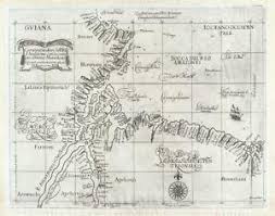 Details About 1647 Dudley Nautical Chart Or Maritime Map Of The Mouth Of The Amazon River