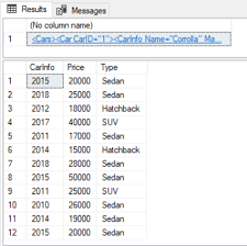 working with xml data in sql server