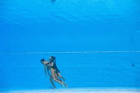 amerikanische Schwimmerin Anita Alvarez ...