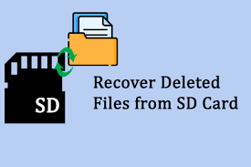 recover deleted files from an sd card