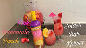 smirnoff pink lemonade summer punch