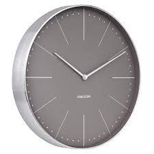 karlsson normann wall clock grey