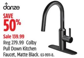 danze colby pull down kitchen faucet
