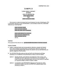 Service Agreement Template Free Download Create Edit