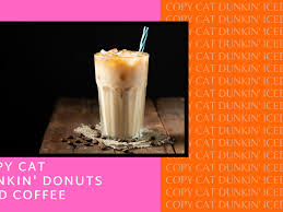 dunkin donuts iced coffee recipe