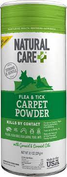 natural care flea tick carpet powder