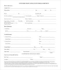 Customer Credit Application Under Fontanacountryinn Com