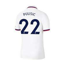 Official productsclubspremier league football clubschelsea fc. Nike Chelsea Fc 2019 2020 Pulisic 22 Away Soccer Jersey Brand New White Ebay