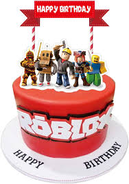Roblox themed birthday party roblox cake cookies toys. Game Theme Birthday Party Supplies Roblox Party Supplies Cake Topper For Roblox Birthday Party Supplies For Kids Walmart Com Walmart Com