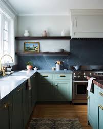 32 green kitchen cabinet ideas