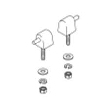 Replacement Toilet Seat Hinge Pack
