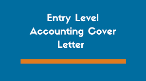 Entry Level Accounting Cover Letter Example Zipjob