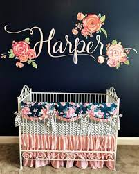 Custom Baby Bedding Girls Crib
