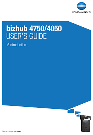 Get ahead of the game with an it healthcheck. Konica Minolta Bizhub 4750 User Manual Pdf Download Manualslib