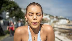 pursed lip breathing will calm your