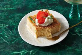 tres leches cake recipe with strawberries