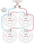 Image of Parallel speaker wiring diagram