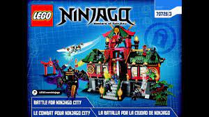 LEGO Ninjago 70728 Battle for Ninjago City Instructions Book DIY 3 - YouTube