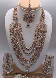 indian bridal jewellery necklace set