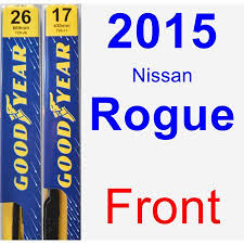 2015 Nissan Rogue Wiper Blade Set Kit Front 2 Blades Premium