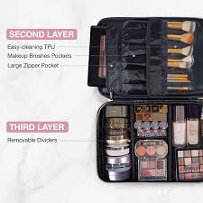 large makeup case light flight travel