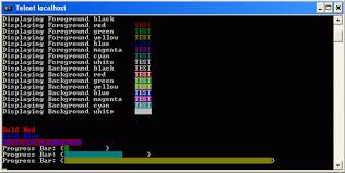 using ansi colors within net codeproject