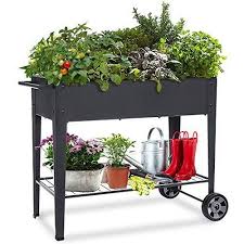 Raised Planter Box With Legs Outdoor