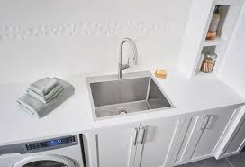 how to choose the perfect laundry room sink
