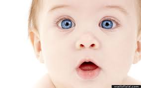 Blue Eyes Cute Baby - Wallsfield.com ...