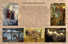 Anthropologie Visual Display Internship