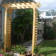 Timber Garden Arches Garden Feature