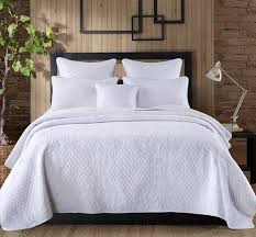 bedspread set embroidery quilt king