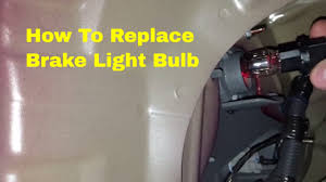Honda Accord Brake Light Bulb Replacement
