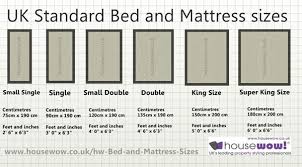 Uk Bed And Mattress Sizes Double Bed
