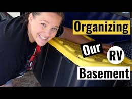 Rv Organization Rv Basement Storage