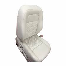 Leather White Car Seat Cover