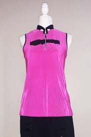 Jamie Sadock Sleeveless Crunch Womens Golf Shirt Hot Pink