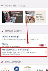 Bank of america cashpay card benefits include: How To Lock And Unlock Your Bank Of America Charge Card Via The Bank Of America Mobile App